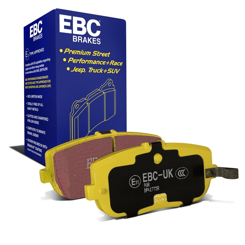 EBC Mazda Miata MX-5 (NC) Yellowstuff 4000 Series Rear Brake Pads (DP41775R)