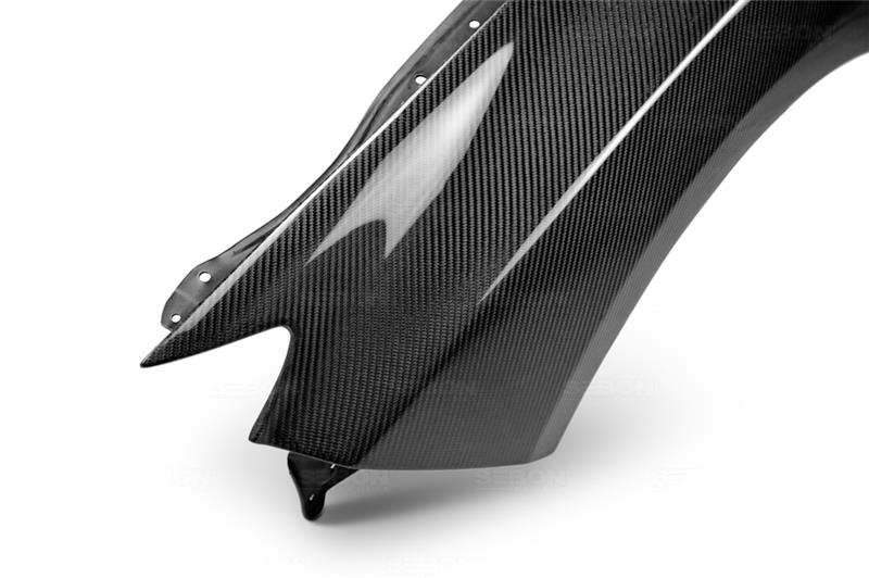 Seibon 2008-2010 Subaru Impreza STI 10mm Wider Carbon Fiber Fenders - photo 4