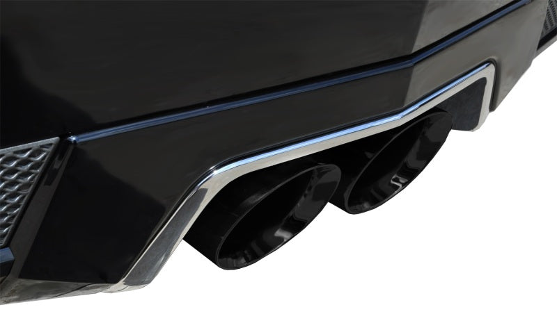 CORSA Performance 2011-2015 Cadillac CTS Coupe V 6.2L V8 Black Sport Axle-Back Exhaust - photo 2