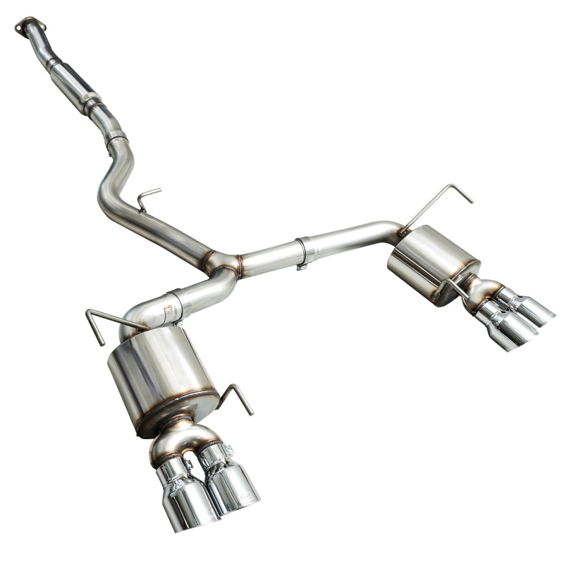 AWE Tuning 2015+ Subaru WRX VA Sedan Touring Edition Exhaust - Chrome Silver Tips (102mm) - photo 5