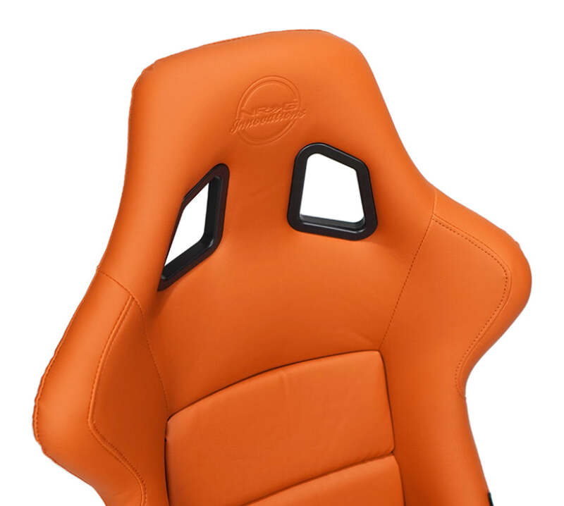 NRG FRP Bucket Seat w/ Brown Vinyl Material - Large (FRP-302BR-V) - photo 5