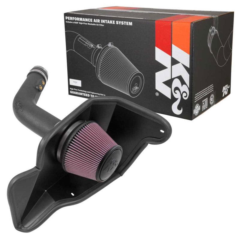 K&N 2015-2017 Ford Mustang 3.7L V6 F/I Performance Intake Kit (knn57-2594) - photo 8