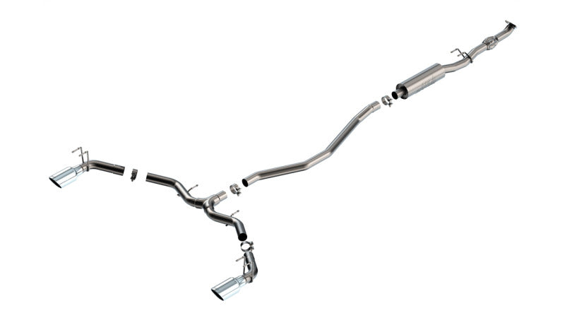 Borla 2023 Integra/22-23 Civic Si 1.5L 4 CYL. MT FWD 4DR 2.50in S-Type Cat-Back Exhaust - photo 2