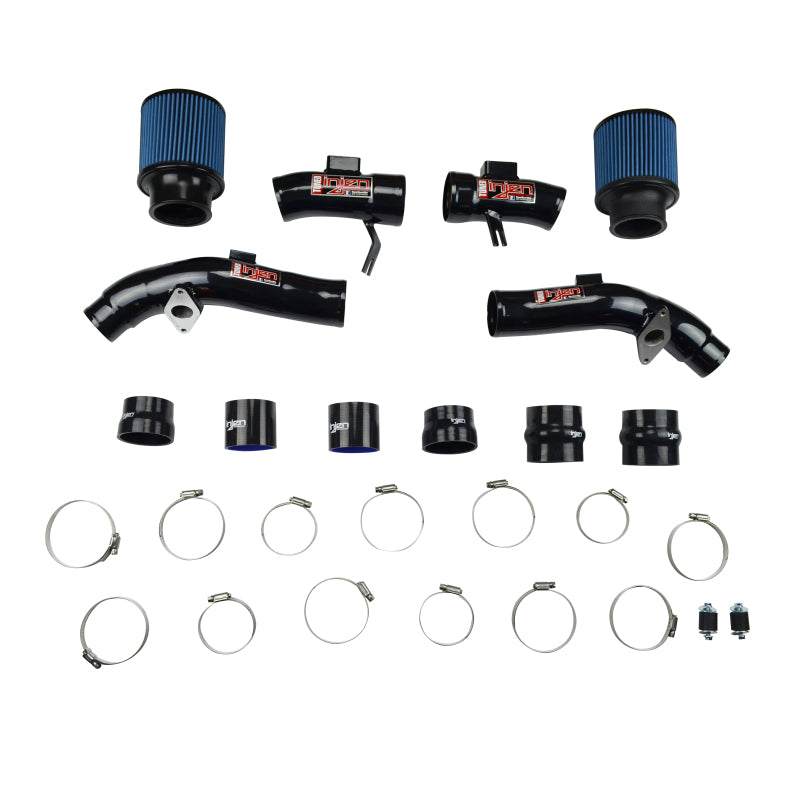 Injen 2010-2012 Nissan R35 GTR V6 3.8L Twin Turbo Black Short Ram Intake (injSP1995BLK) - photo 5