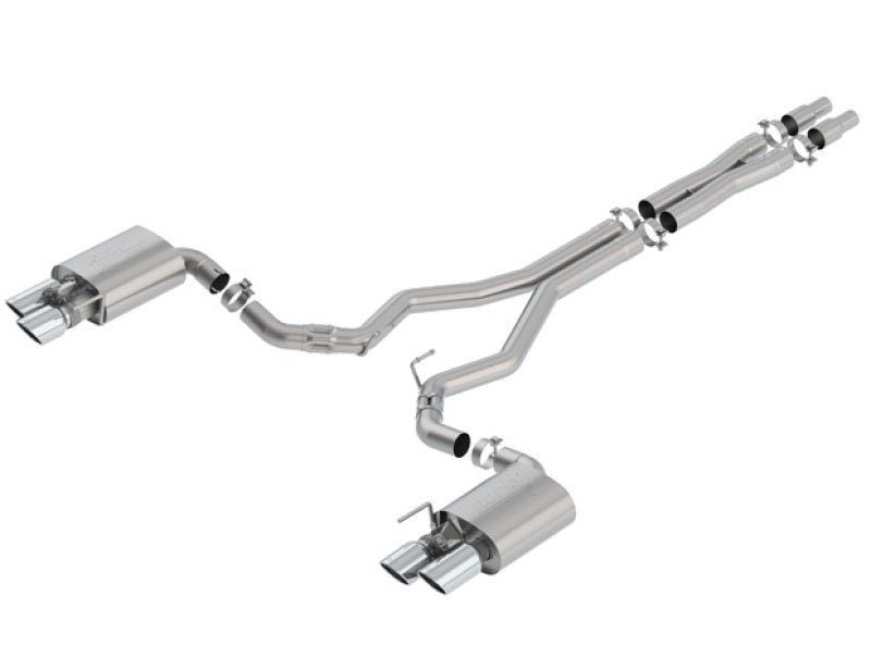 Borla 2018 Ford Mustang GT 5.0L AT/MT 3in ATAK Cat-Back Exhaust with Valves - photo 5