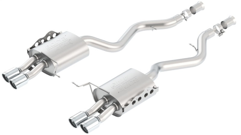 Borla 2008-2013 BMW M3 Coupe 4.0L 8cyl 6spd/7spd Aggressive ATAK Exhaust (rear section only) - photo 2