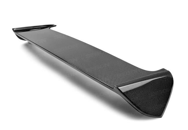 Seibon 2008-2010 Subaru WRX/STI Hatchback OEM-style Carbon Fiber Rear Spoiler Shaved - photo 2