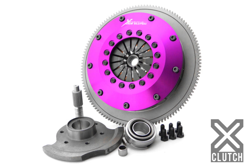 XCLUTCH 04-11 Mazda RX-8 Touring 1.3L 8in Twin Solid Ceramic Clutch Kit