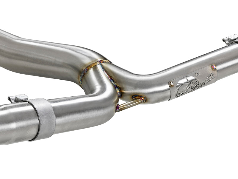 aFe Takeda 3in 304 Stainless Steel Cat-Back Exhaust System 2015-2018 Subaru WRX/WRX STI H4-2.0/2.5L - photo 3