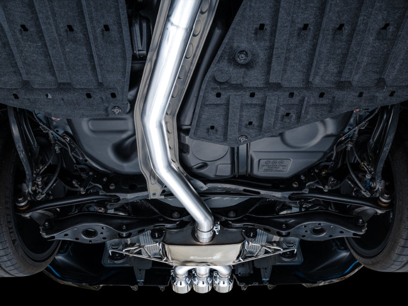 AWE Tuning 2023 Honda Civic Type R FL5 Touring Edition Exhaust with Triple Chrome Silver Tips - photo 4