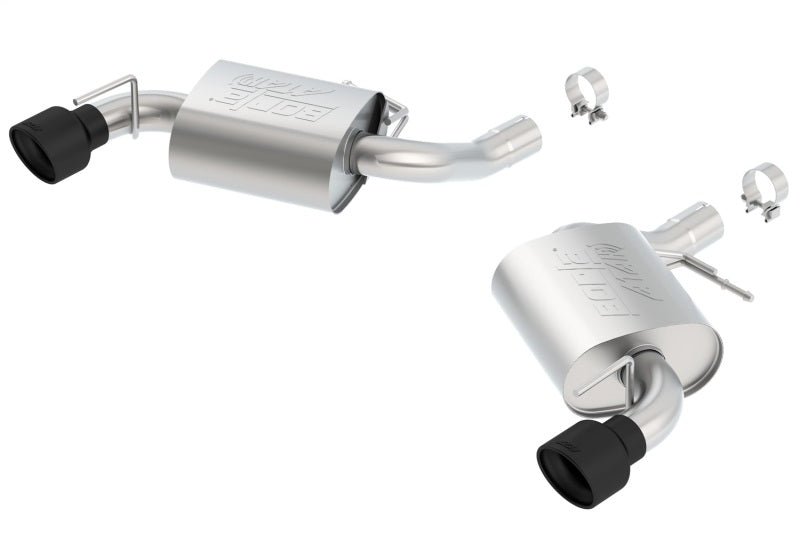 Borla 2016 Chevrolet Camaro SS V8 AT/MT ATAK Rear Section Exhaust without NPP Valves Ceramic Black - photo 2