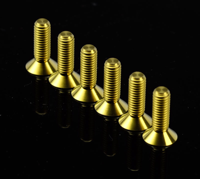 NRG Titanium Steering Wheel Screw Upgrade Kit (Conical)