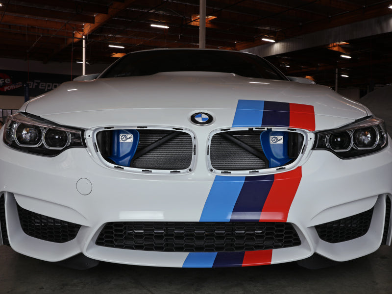 aFe Magnum FORCE Dynamic Air Scoop 2015-2018 BMW M3/2015-2020 M4 - Blue (afe54-13032SL) - photo 6