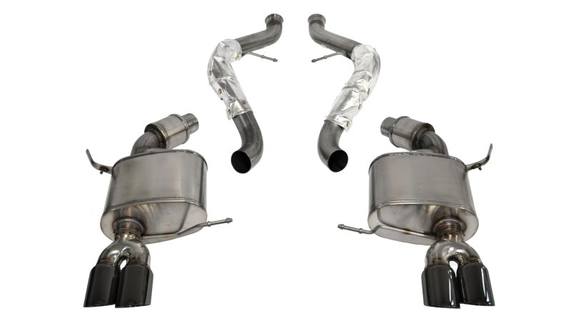 CORSA Performance 2008-2012 BMW M3 Convertible E93 Black Sport Cat-Back Exhaust - photo 3