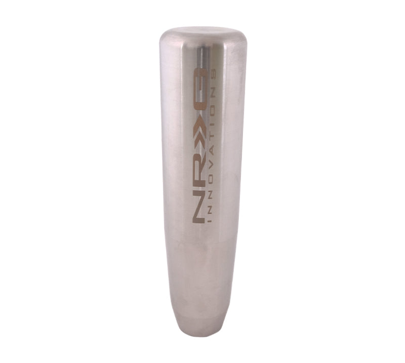 NRG Universal Heavy Weight Shift Knob - Silver - Long (5 in.)