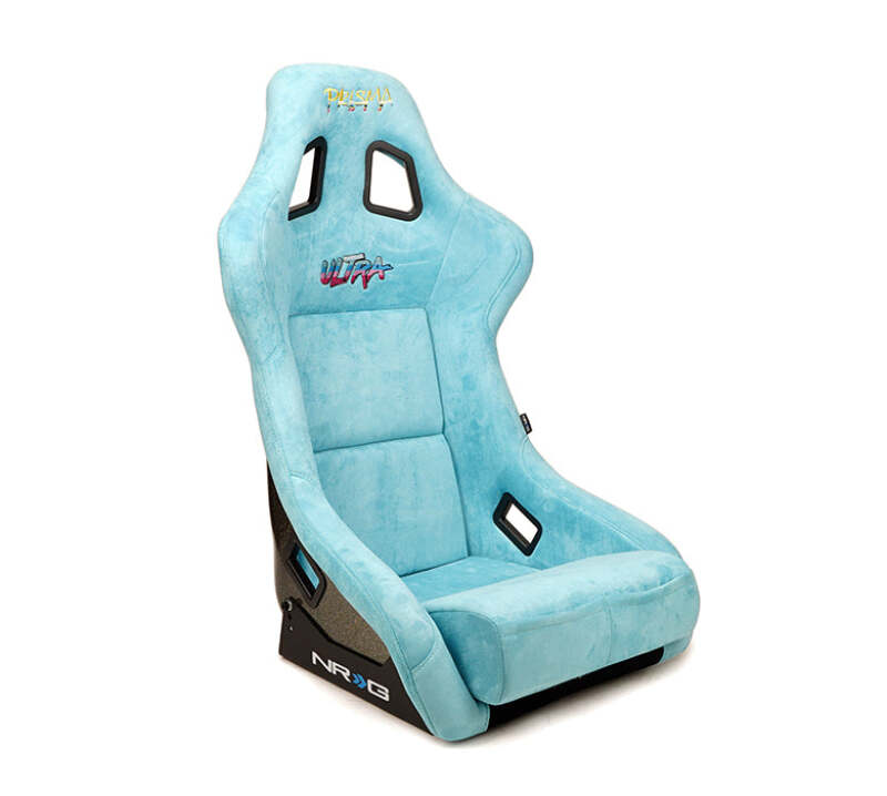 NRG FRP Bucket Seat ULTRA Edition W/ Grey Pearlized Back / Teal Microfiber Material - Large (FRP-302TL-ULTRA) - photo 3