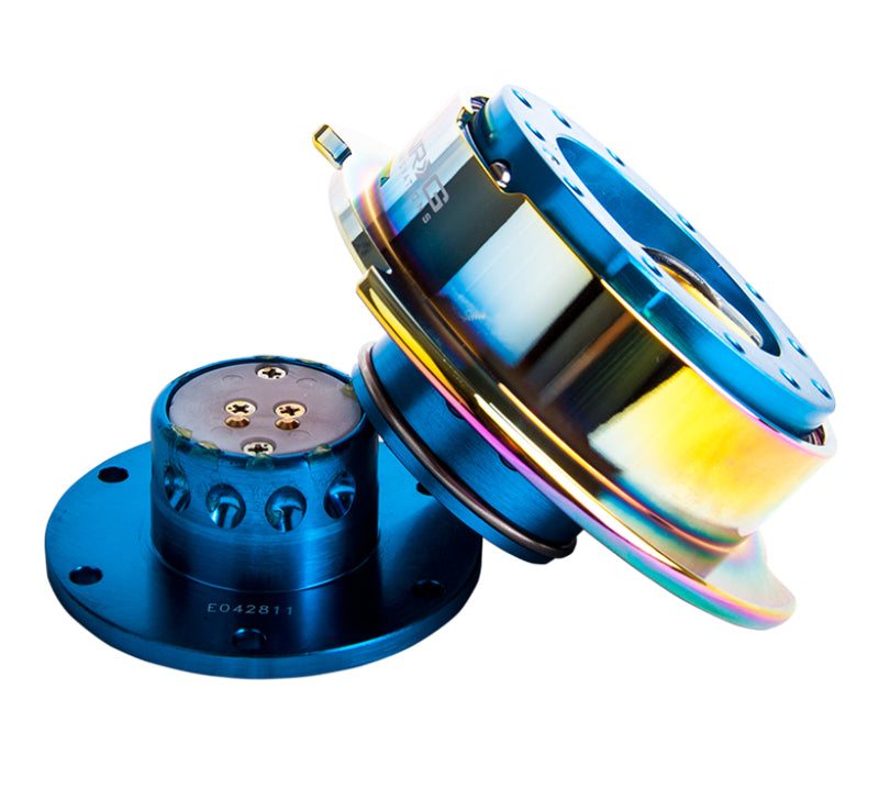 NRG Quick Release Gen 2.5 - New Blue Body / Neochrome Ring (SRK-250NB/MC) - photo 2