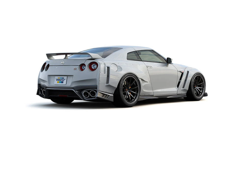 GReddy 2017+ Nissan GT-R R35 GRacer Rear Over-Fender Set