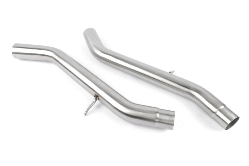 Dinan 2021-2027 BMW M3/M4 (G80/G82/G83) Valved Axle-Back Exhaust System - Black Tips