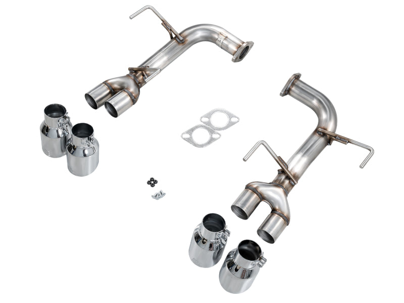 AWE Tuning 2022-2025 Subaru VB WRX Track Edition Axle-Back Exhaust - Chrome Silver Tips - photo 6