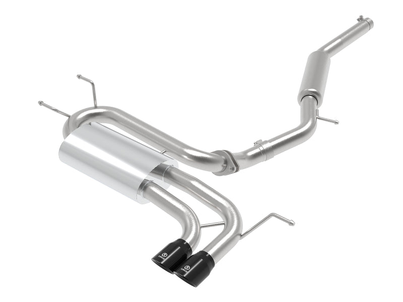 aFe Takeda 2-1/2in Stainless Steel-304 Cat-Back Exhausts with Black Tip 2016-2019 Mazda MX-5 Miata ND 2.0T
