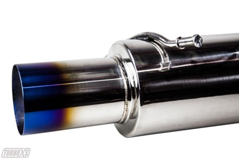 Turbo XS 2002-2007 WRX-STi Rear Muffler Assembly with Titanium Tip - photo 2