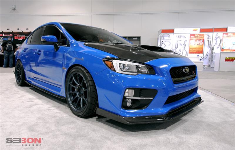 Seibon 2015+ Subaru STI/WRX MB3-Style Carbon Fiber Front Lip - photo 5