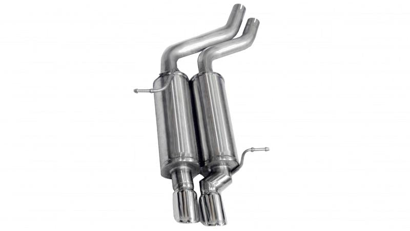CORSA Performance 2001-2006 BMW 325i/ci Convertible E46 Polished Sport Axle-Back Exhaust - photo 4