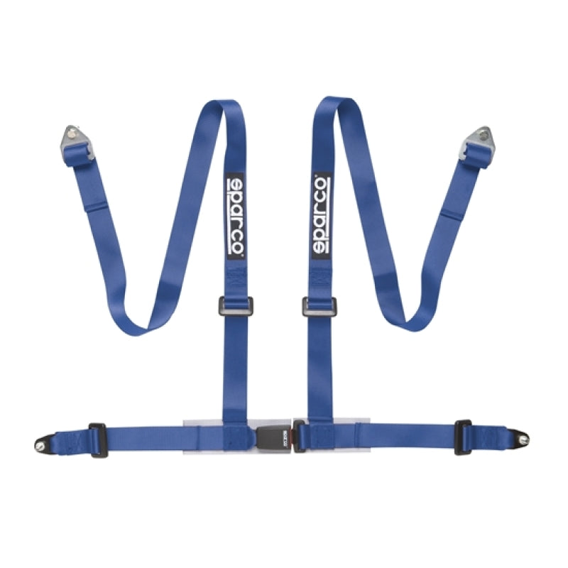 Sparco Belt 2 Inch Blue 4-Point Bolt-In (04604BV1AZ)
