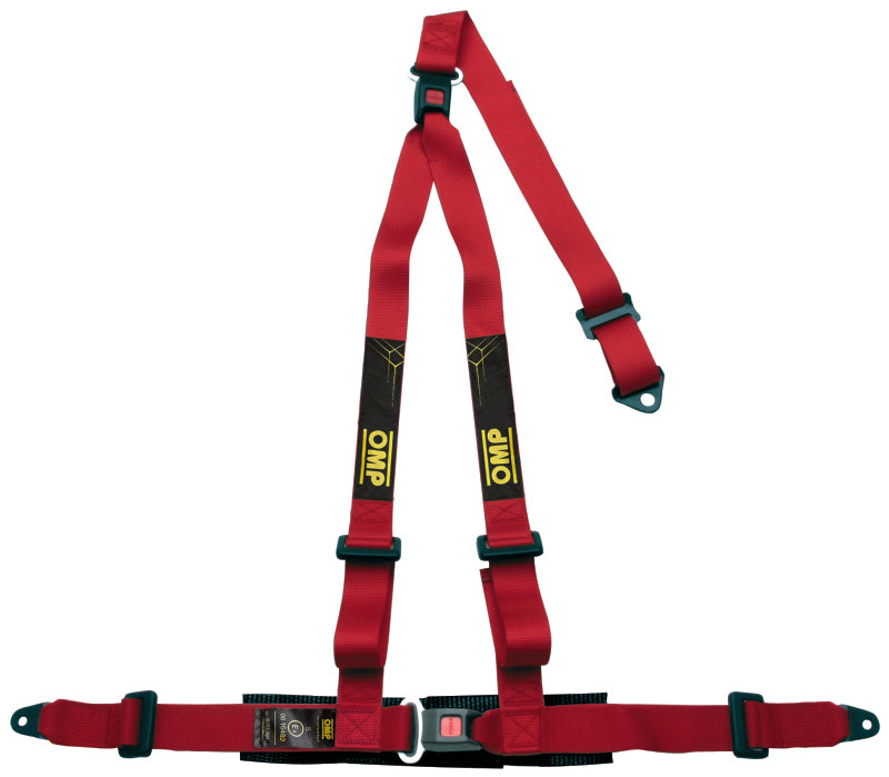 OMP 3 POINT Harness - STRADA 3 ECE 2208 Black (DA0-0509-B01-071)