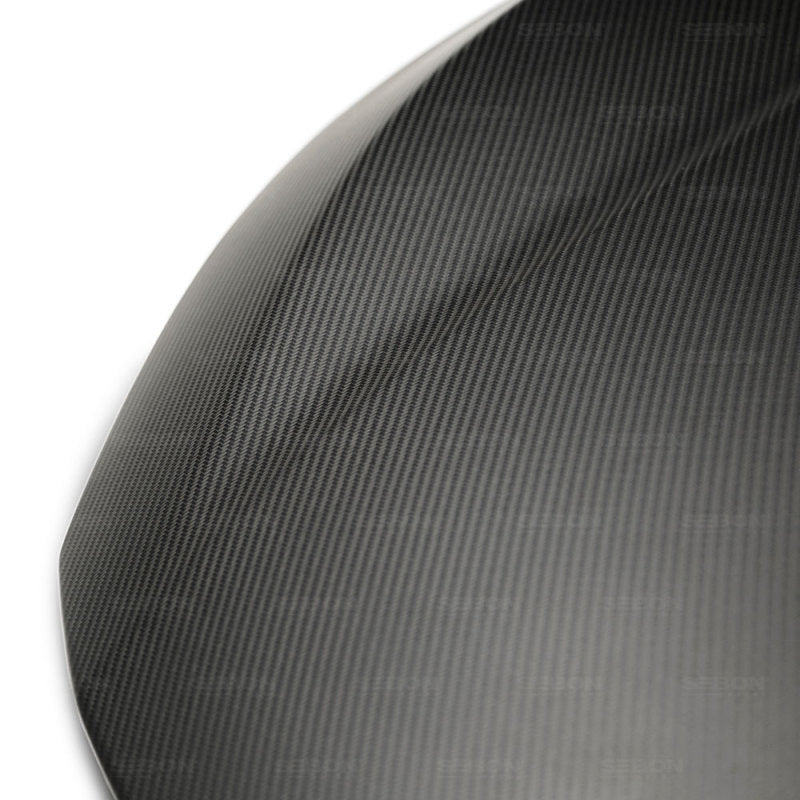 Seibon 2017-2018 Honda Civic Type R OEM-Style Dry Carbon Fiber Hood - photo 4