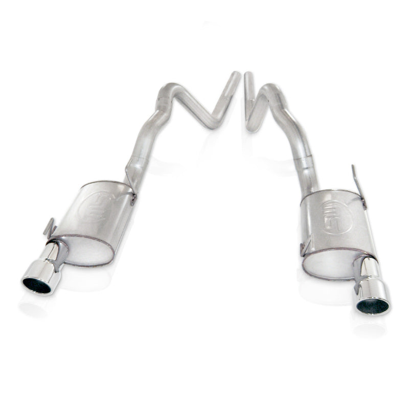 Stainless Works 2007-2010 Shelby GT500 3in Cat-Back S-Tube Mufflers