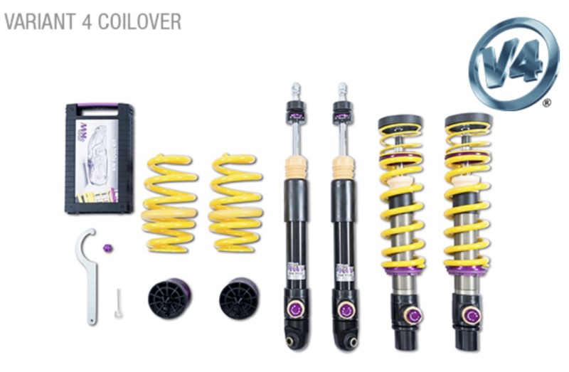 KW V4 Coilover Kit for Porsche 911 (991) Turbo / Turbo S / Coupe / Cabrio (3A771090)