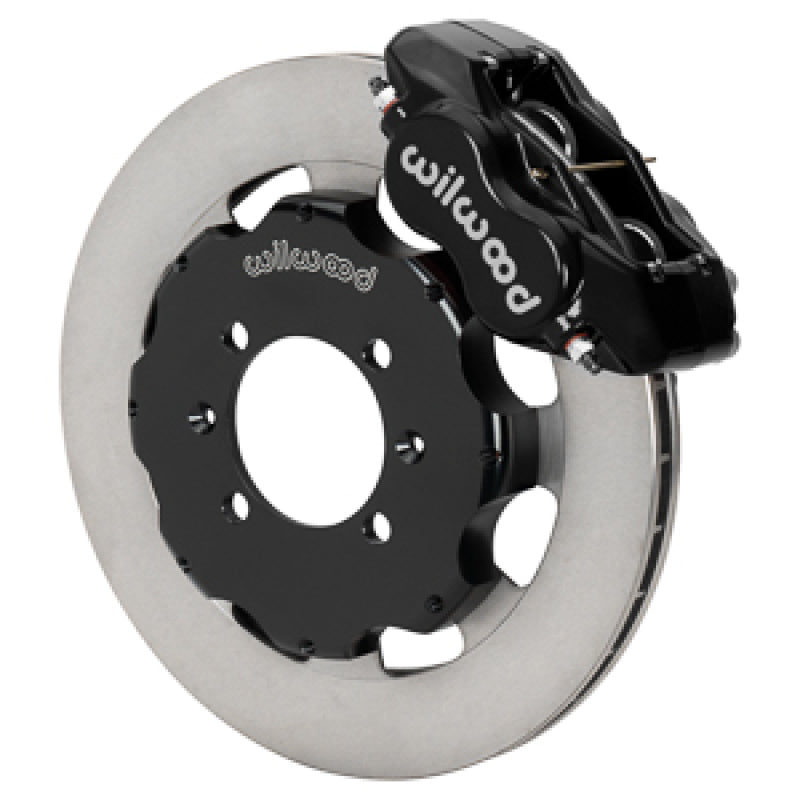 Wilwood 2016+ Mazda MX-5 Miata ND Forged Dynalite Front Big Brake Kit (11.75in) - Black / Slotted