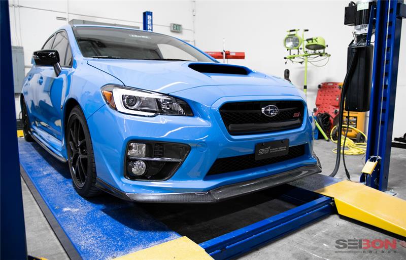 Seibon 2015+ Subaru STI/WRX MB1-Style Carbon Fiber Front Lip - photo 5