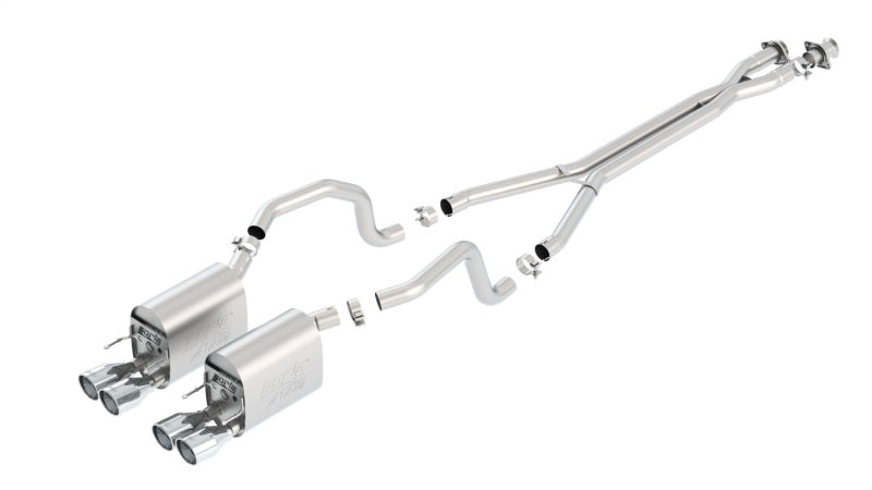 Borla 2009-2011 Chevrolet Corvette 6.2L V8 Aggressive ATAK Cat-Back Exhaust - photo 2