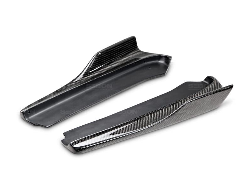 Seibon 2015+ Subaru WRX/STI MB-Style Carbon Fiber Rear Lip - photo 2