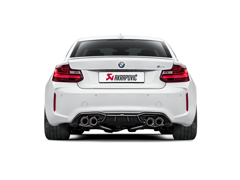 Akrapovic 2016-2017 BMW M2 F87 (Excl M2 Competition) Evolution Line Cat-Back (Titanium) with Carbon Tips - photo 4