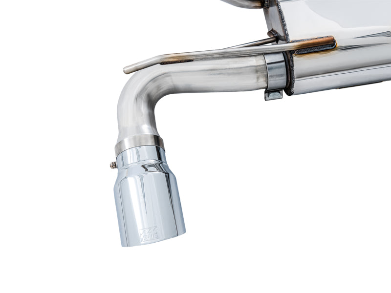 AWE Tuning Ford Focus RS SwitchPath Cat-Back Exhaust - Chrome Silver Tips - photo 4