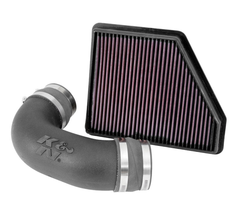 K&N FIPK 2010-2014 Chevy Camaro V6 3.6L Performance Intake Kit (knn57-3075)