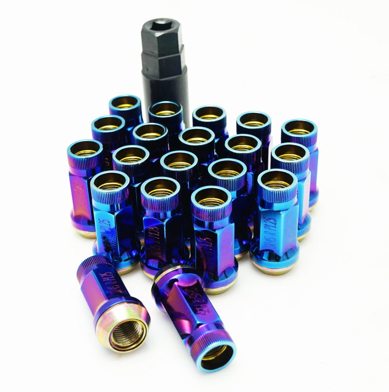Muteki SR45R Lug Nut Kit 12x1.25 - Burned Blue (32935UN)