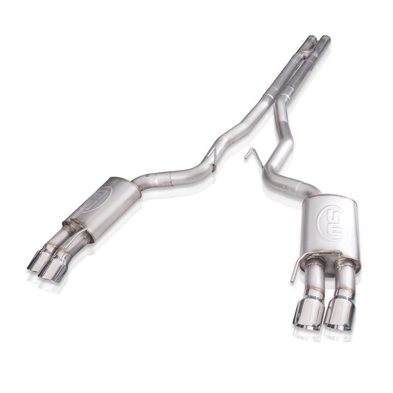 Stainless Works 2018+ Ford Mustang GT Redline H-Pipe Performance Connect Cat-Back Exhaust - photo 3