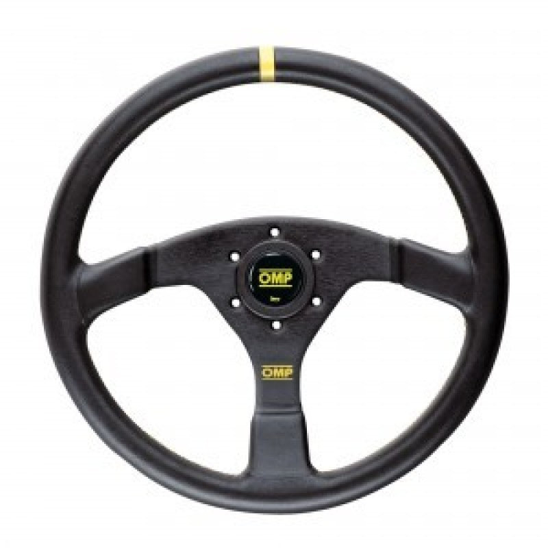 OMP Velocita Flat Steering Wheel 350mm - - Small Suede (Black) (OD0-1958-071)
