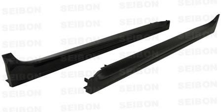 Seibon 2008-2009 Mitsubishi Evo X OEM-style Carbon Fiber Side Skirts