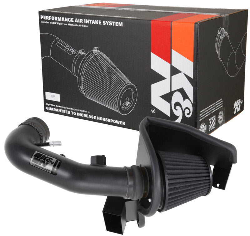K&N 2011-2014 Ford Mustang GT 5.0L V8 Black Performance Intake Kit (knn71-3527) - photo 8