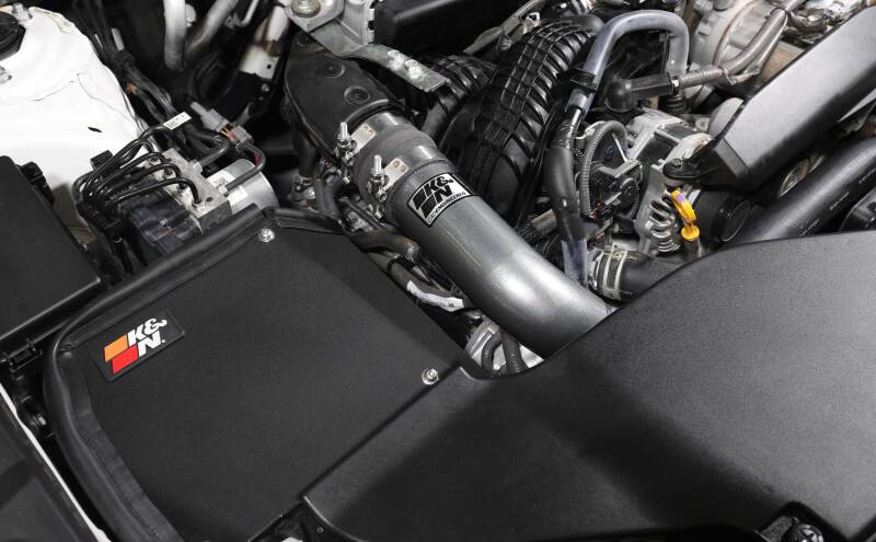 K&N Engineering 22-23 Subaru WRX 2.4L H4 Aluminum Charge Pipe Kit - Gunmetal Gray