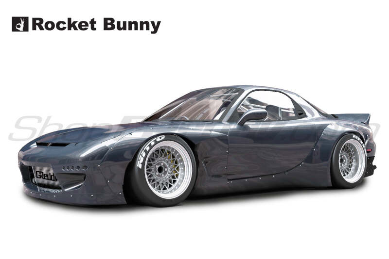 GReddy 1993-1995 Mazda RX-7 Rocket Bunny Full FD3S Wide-Body Aero Kit Ver. 2 - photo 4