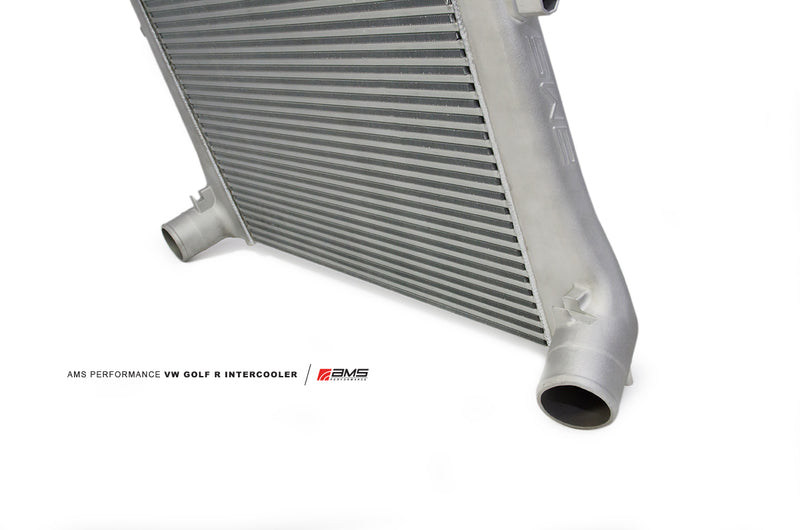 AMS Performance 2015+ VW Golf R MK7 Front Mount Intercooler Upgrade w/Cast End Tanks (amsAMS.21.09.0001-1) - photo 2