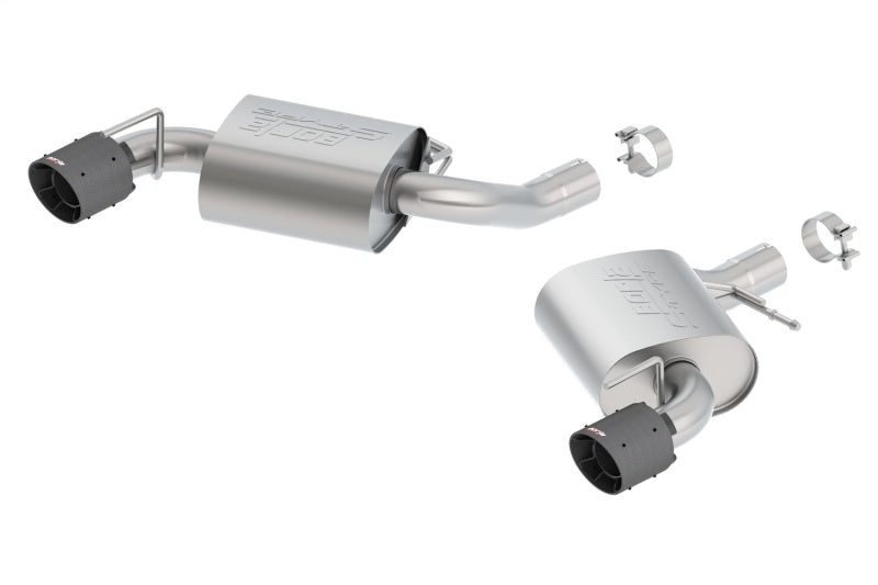 Borla 2016-2021 Chevrolet Camaro 6.2L 8cyl AT/MT 6 spd SS S-type Exhaust without NPP (rear section only) - photo 2
