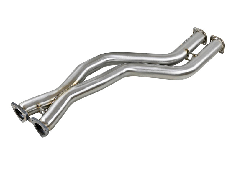 aFe Twisted Steel HDR X-Pipe 304 Stainless Steel 2001-2006 BMW M3 3.2L S54 - photo 2